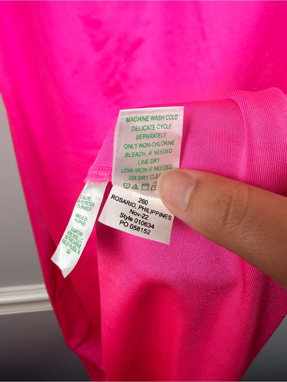 LILLY PULITZER AMRITA MIDI SLIP PINK ISLE SWIRLY FERN Size 16 - Picture 4 of 5